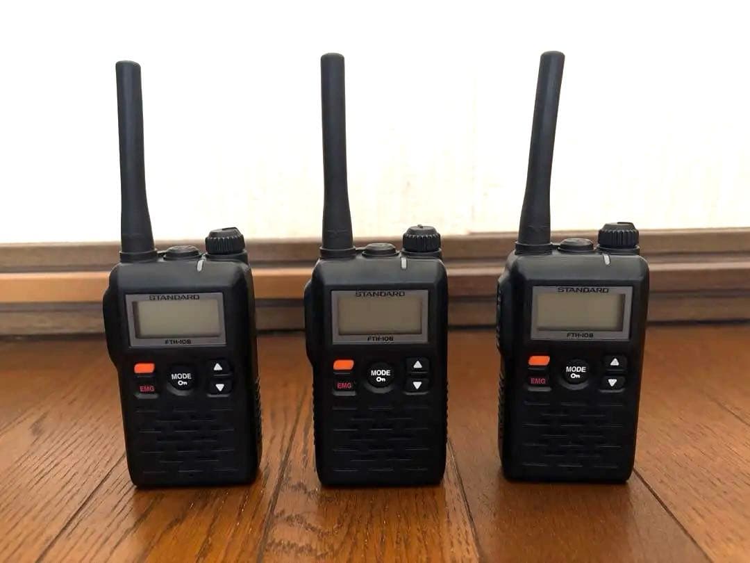 3台セット FTH-108 トランシーバー