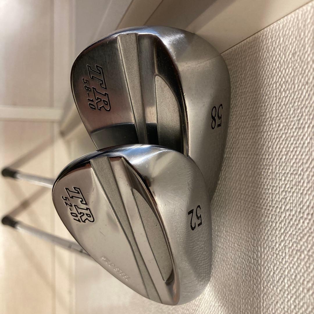 ミズノTRウェッジセット 52° 58° どちらもSシャフトです