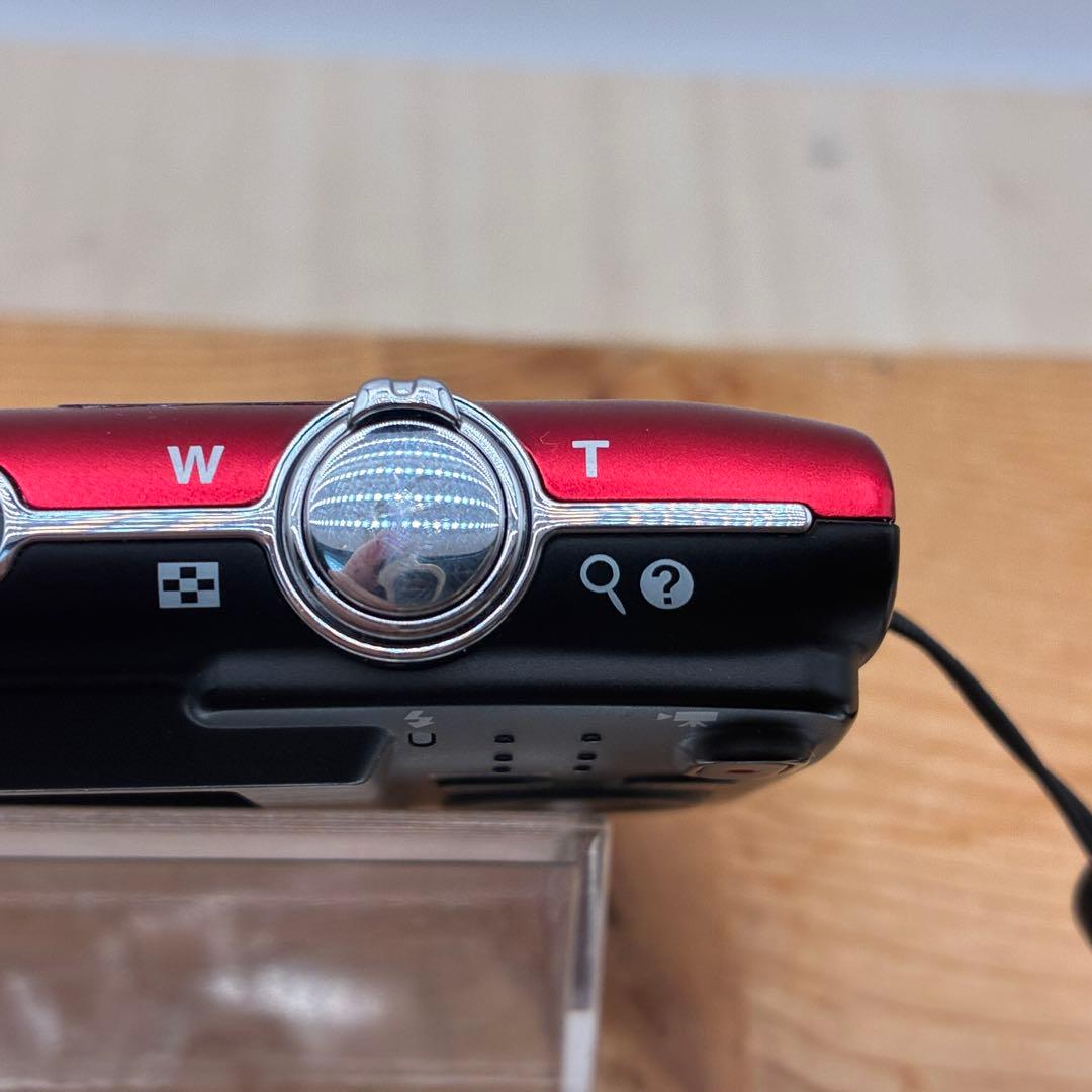 【シャッター不良】Nicon COOLPIX A100 レッド