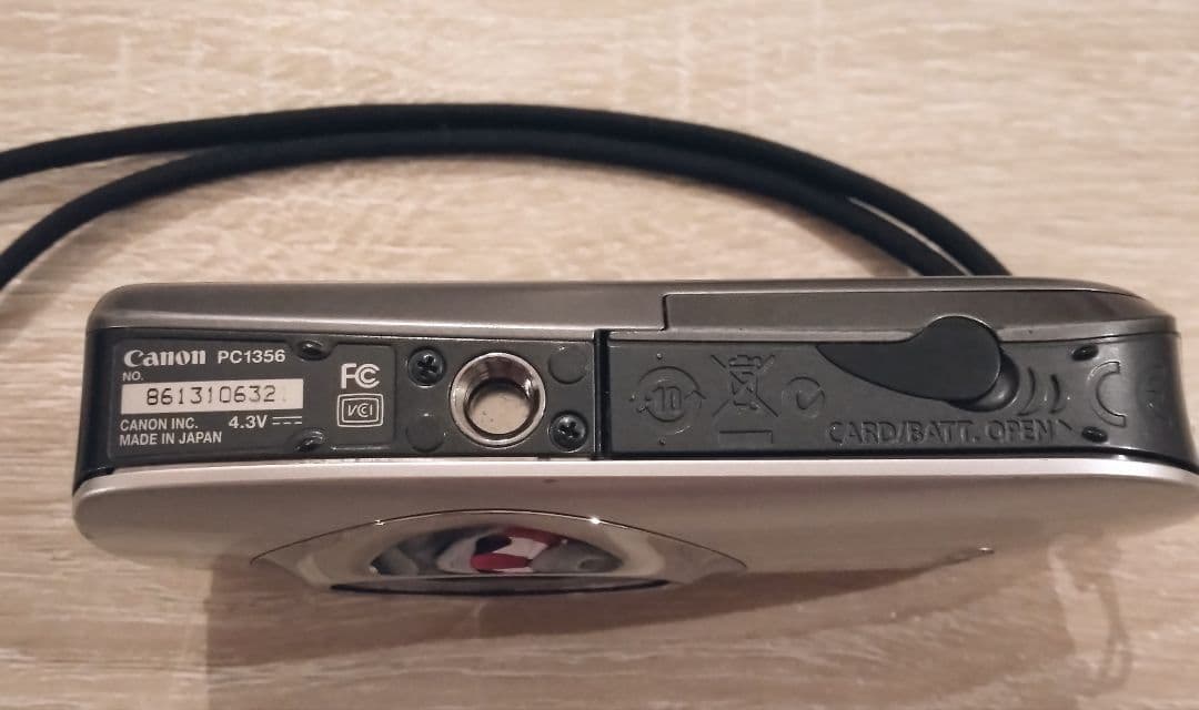 動作確認済みデジカメ/Canon IXY digital 510 IS/シルバー