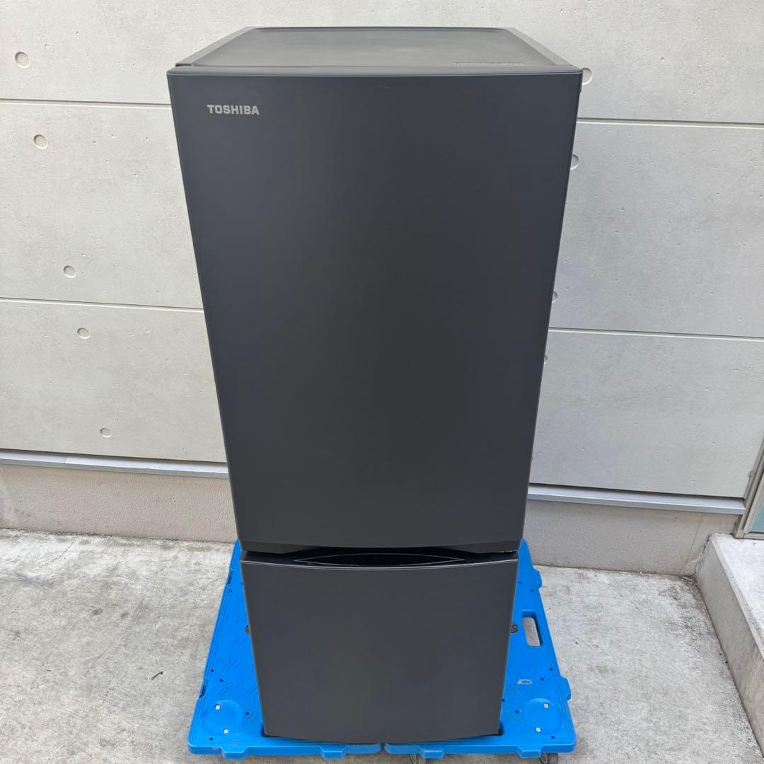 217⭐️2025年製★ほぼ新品★東芝　冷蔵庫　マットブラウン　黒　一人暮らし
