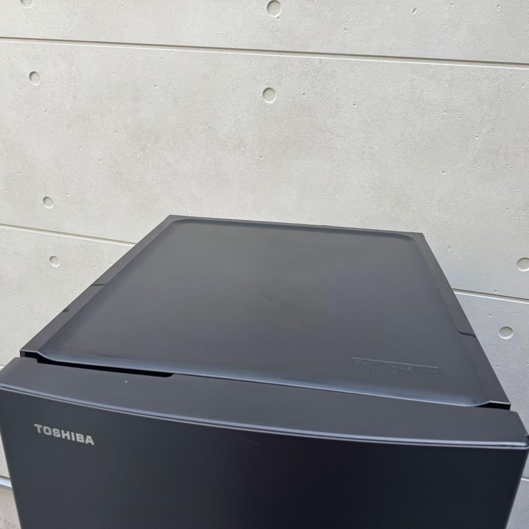 217⭐️2025年製★ほぼ新品★東芝　冷蔵庫　マットブラウン　黒　一人暮らし