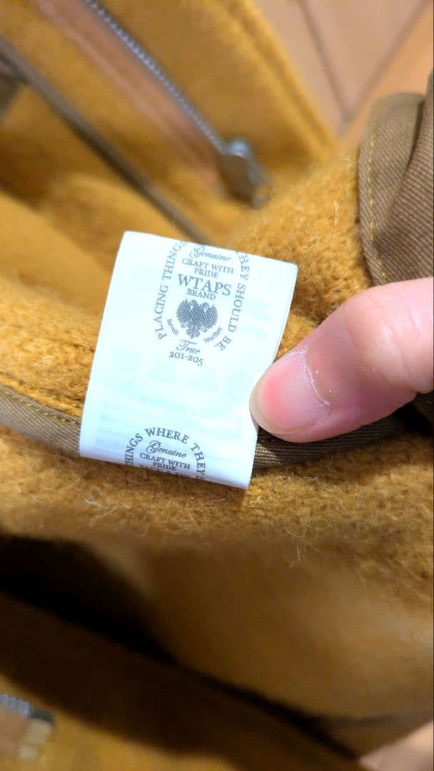 【1/4まで値引き中】WTAPS（ダブルタップス) ウール混紡 ダッフルコート