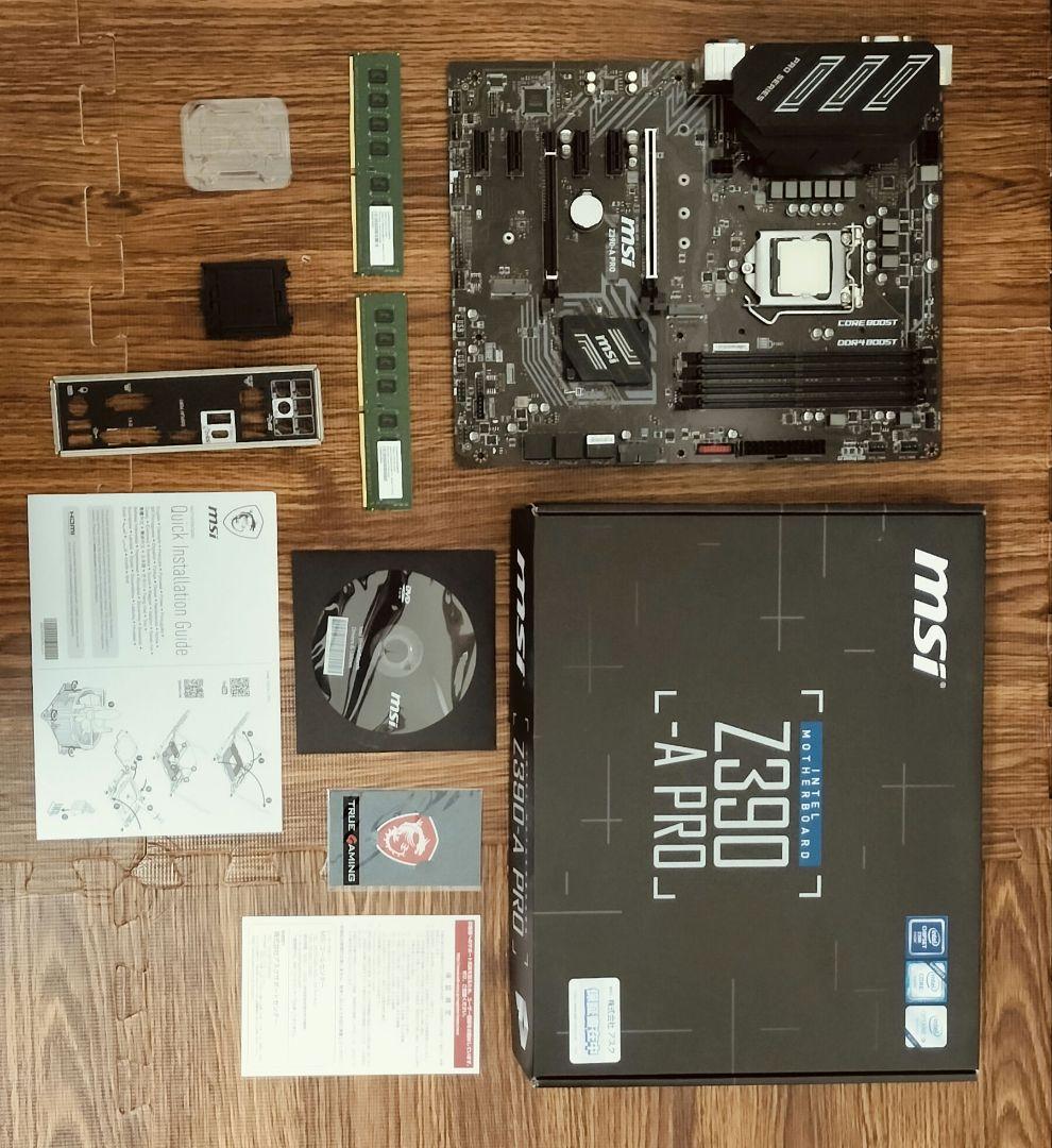 かぁに i9 9900KF ＋Z390 A-PRO 4400MHz