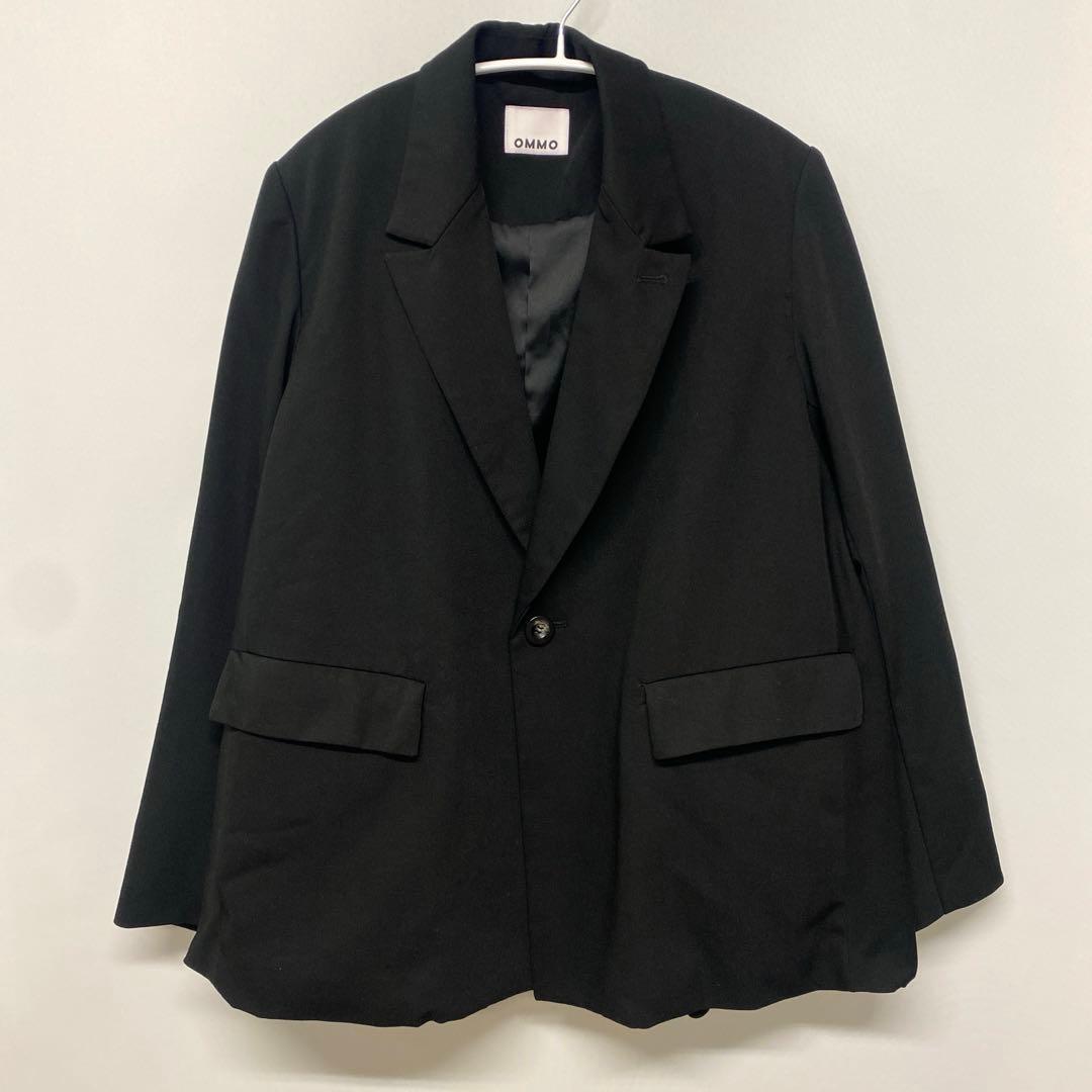 OMMO オーバーサイズテーラードジャケット　ブラック