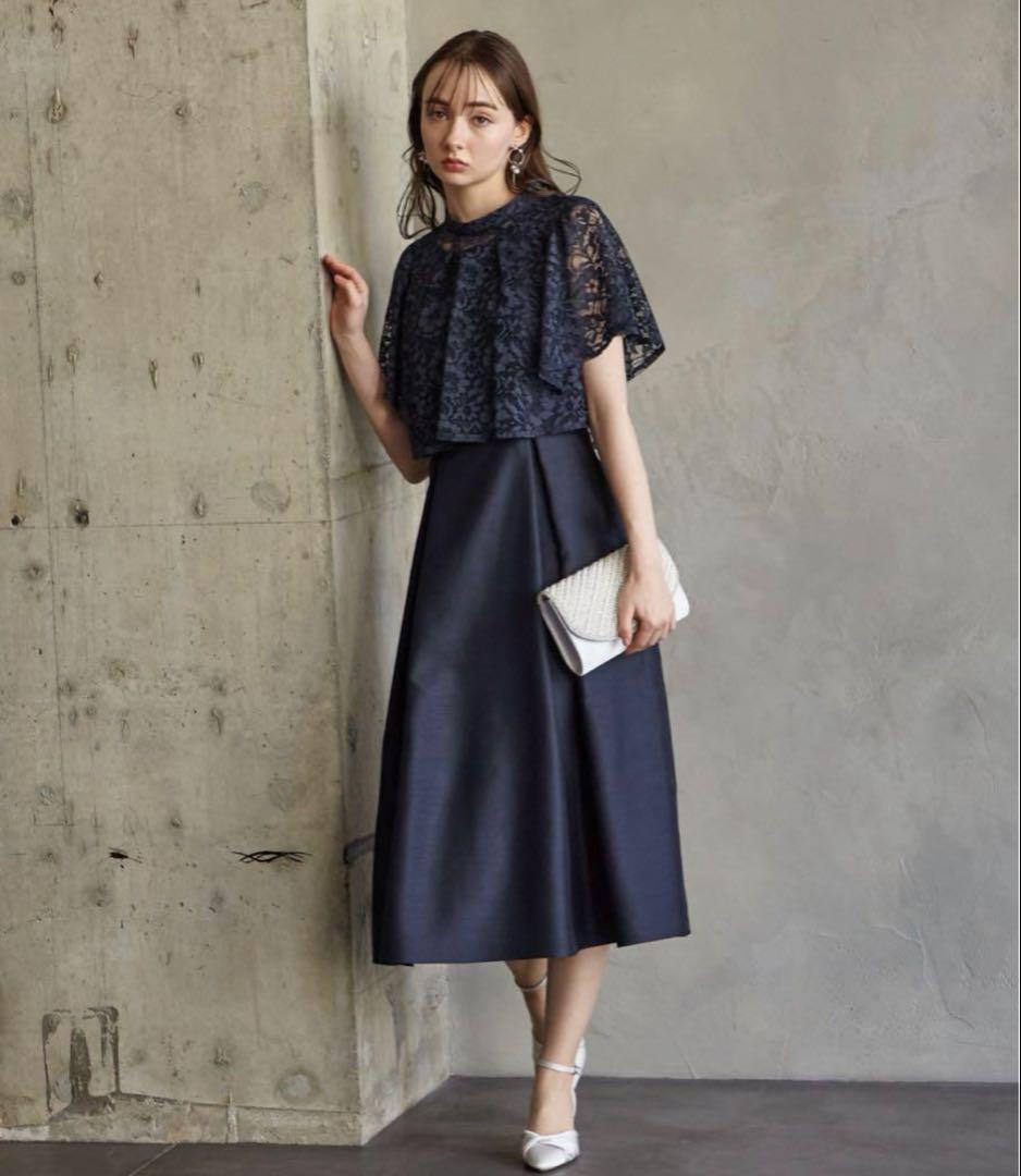 AIMER レース　ドレス　パーティー　結婚式　披露宴　二次会