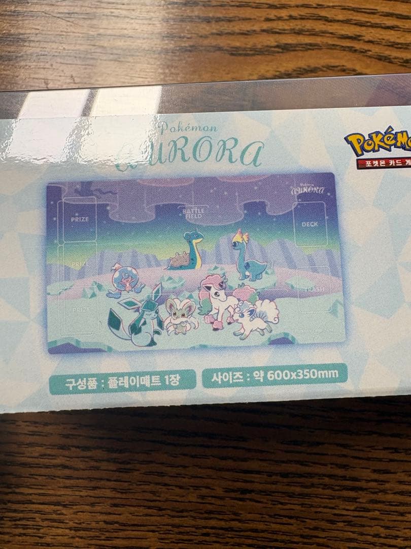 最終値下げ‼️ ポケモンカード　韓国限定　プレイマット　aurora