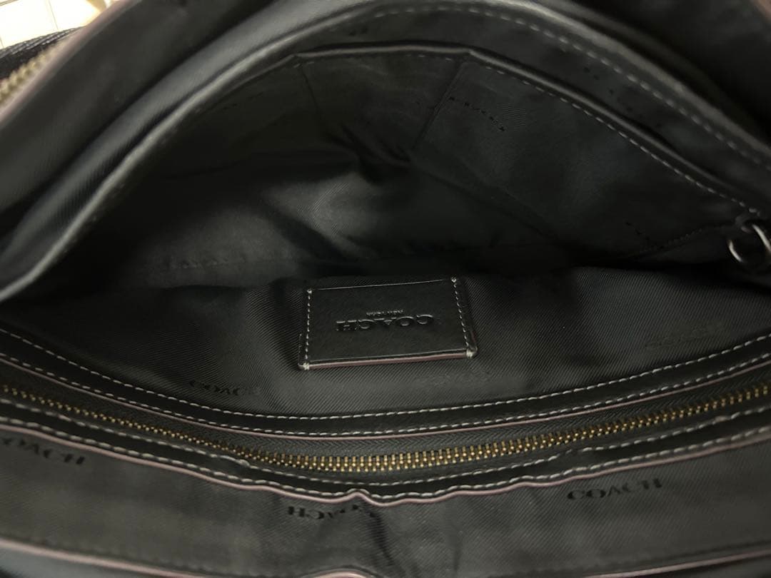 コーチ COACH レザー リビングトンバイク バッグ