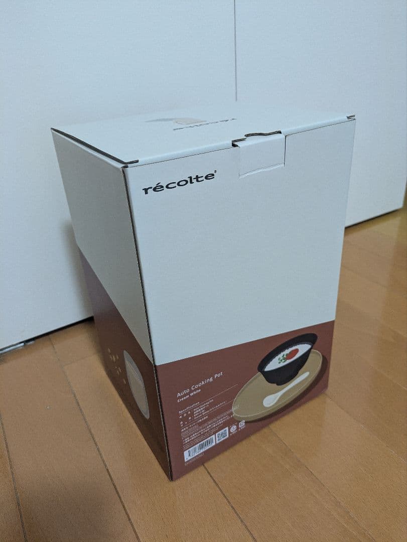 【新品/未使用】　レコルテ 自動調理ポット RSY-2 W