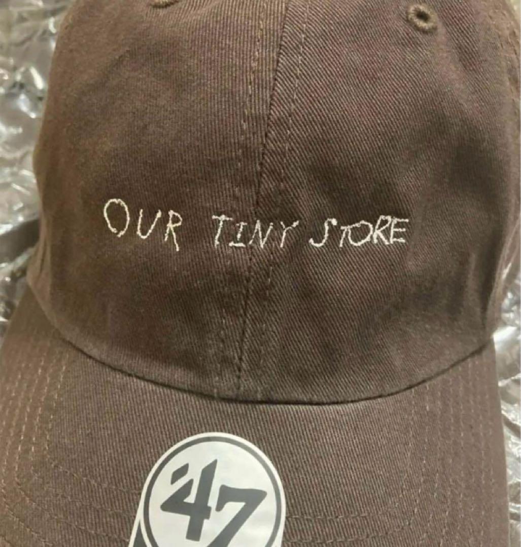 【新品未使用】OUR TINY STORE 金子 パリテキサス ブラウン cap