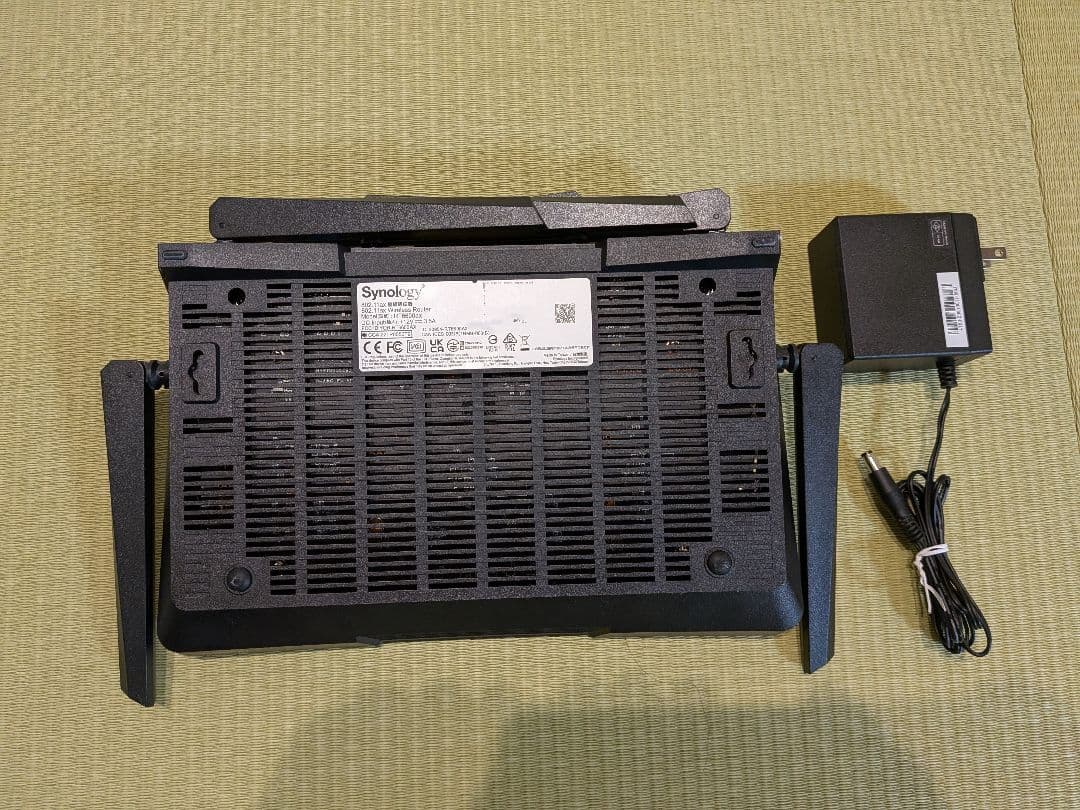 Synology RT6600ax 無線LANルーター