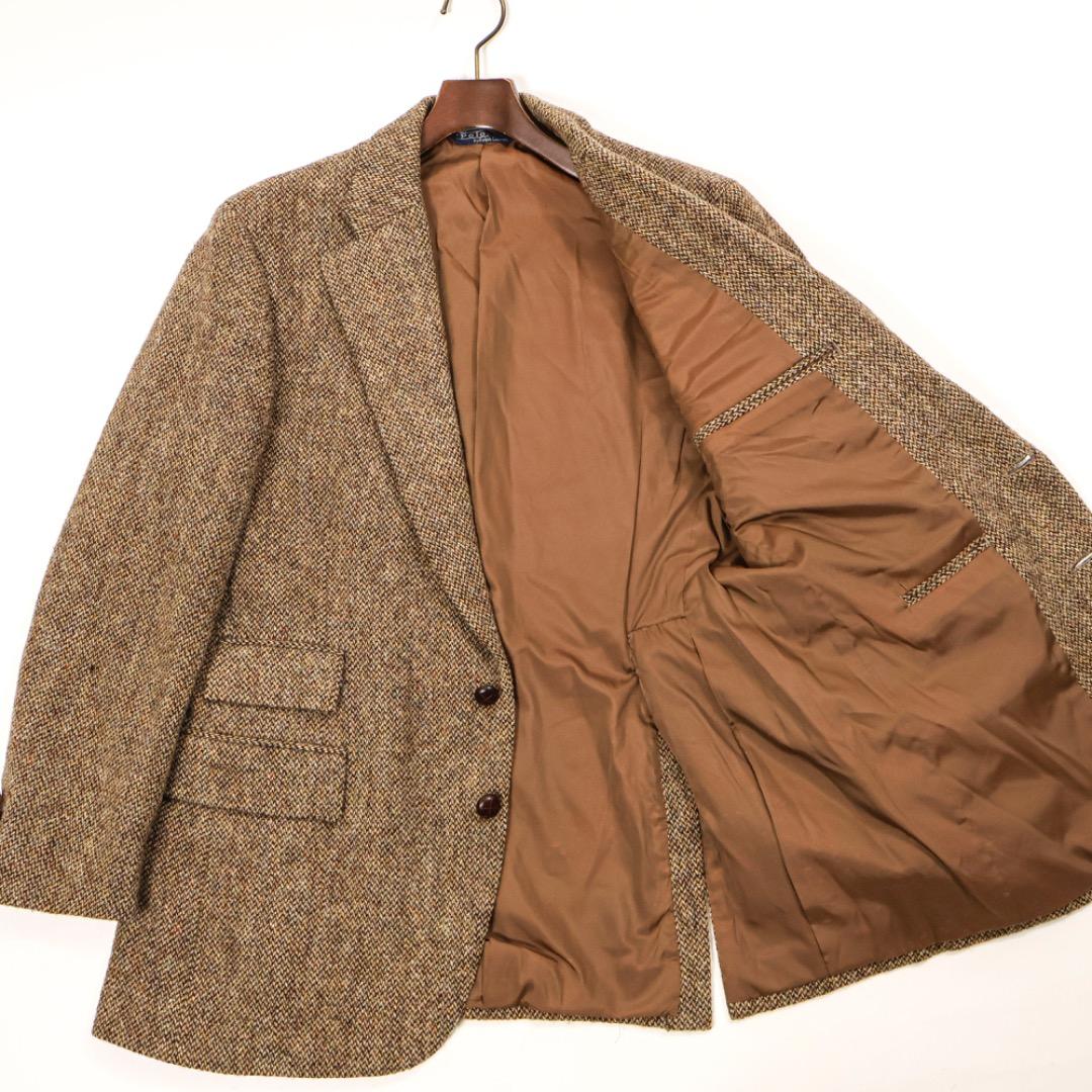 H3478◾️ポロラルフローレン　2釦　ウールツイードジャケット
