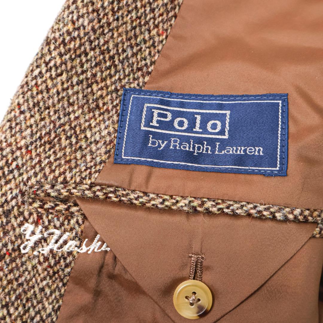 H3478◾️ポロラルフローレン　2釦　ウールツイードジャケット