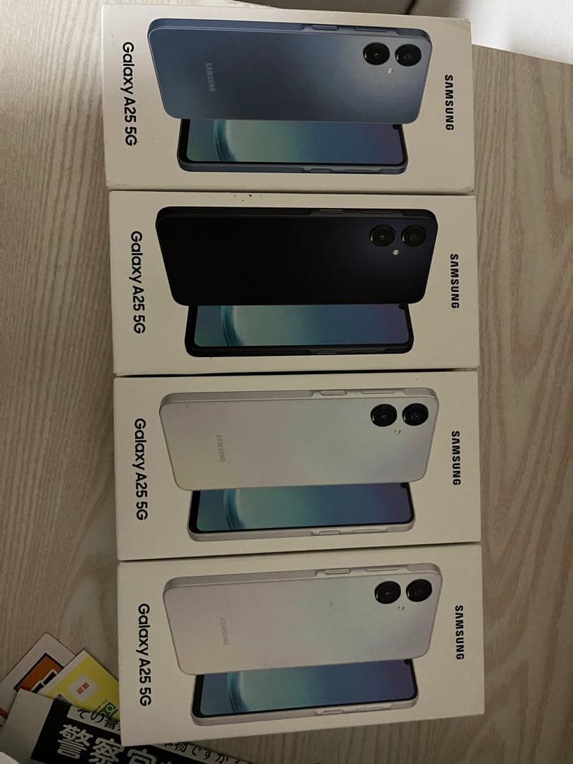 Galaxy A25 5G ４台