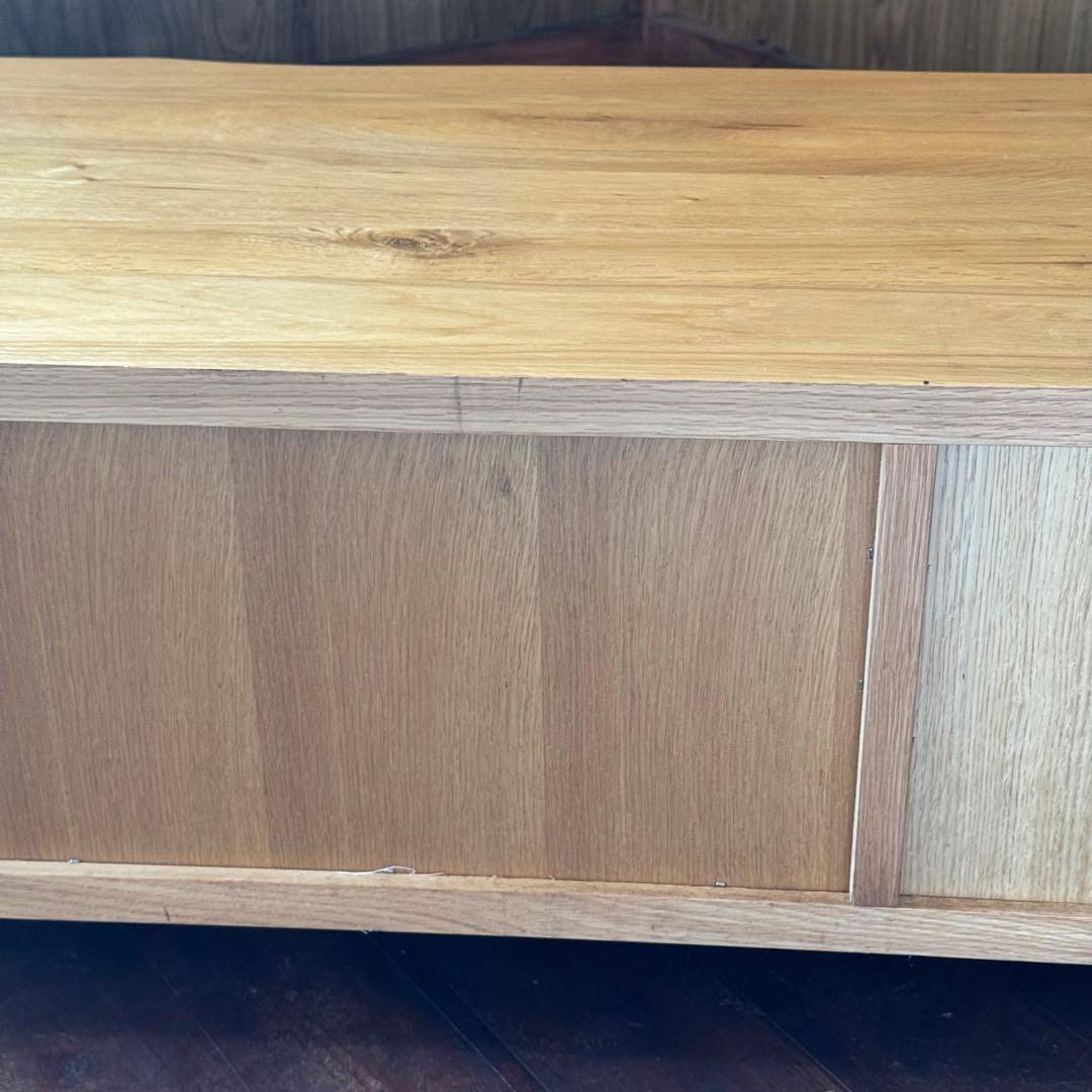 天然木目が美しい！大塚家具 起立￼木工 ドリフトオーク　テレビボード 165
