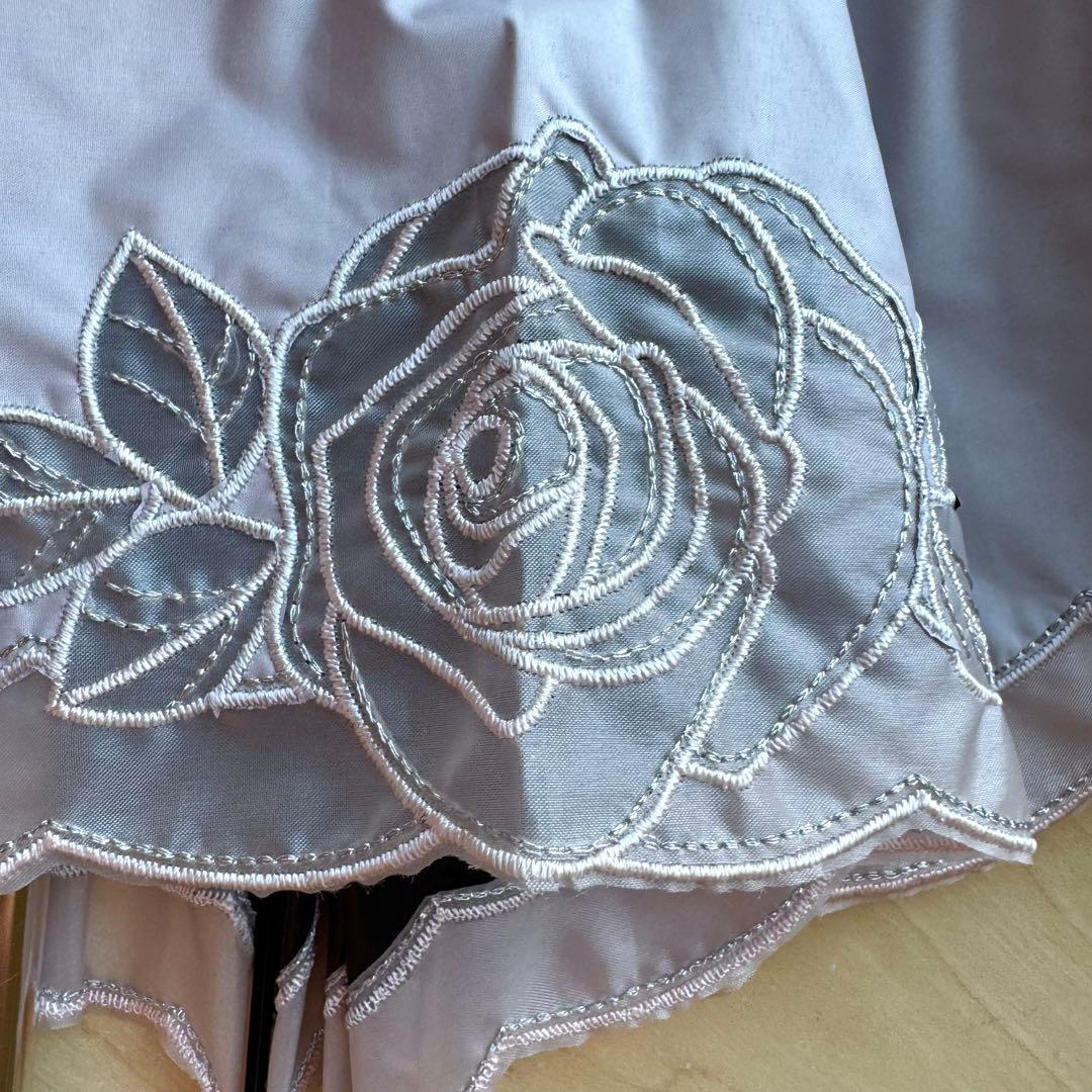 ★新品★ランバンコレクション　晴雨兼用日傘　１級遮光　軽量　フワクール　バラ