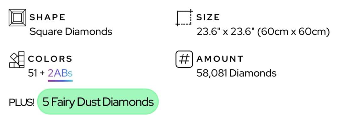 み。さん★専用！！ダイヤモンドアートクラブ　DAC キット　Breath of