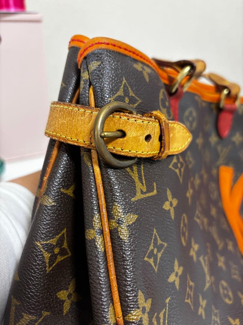 正規品 ルイヴィトン モノグラム ハンドバッグ ※Kイニシャル後付け