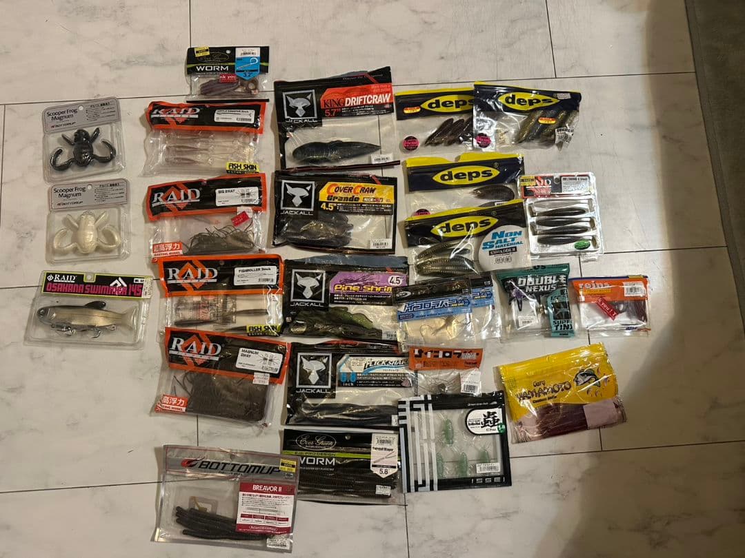 G*G様 希少ルアーお得セット ブラックバス イマカツ レイド ハイドアップ ガ