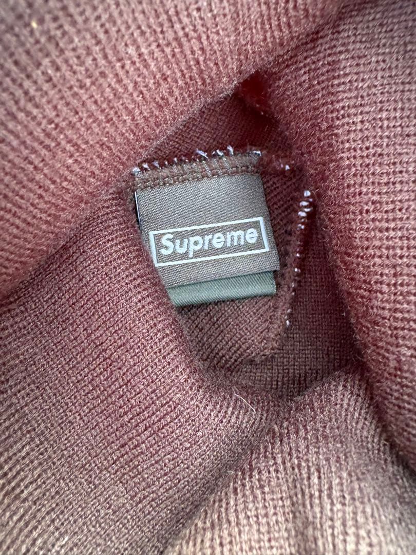 Supreme ゼブラ柄 ニット帽
