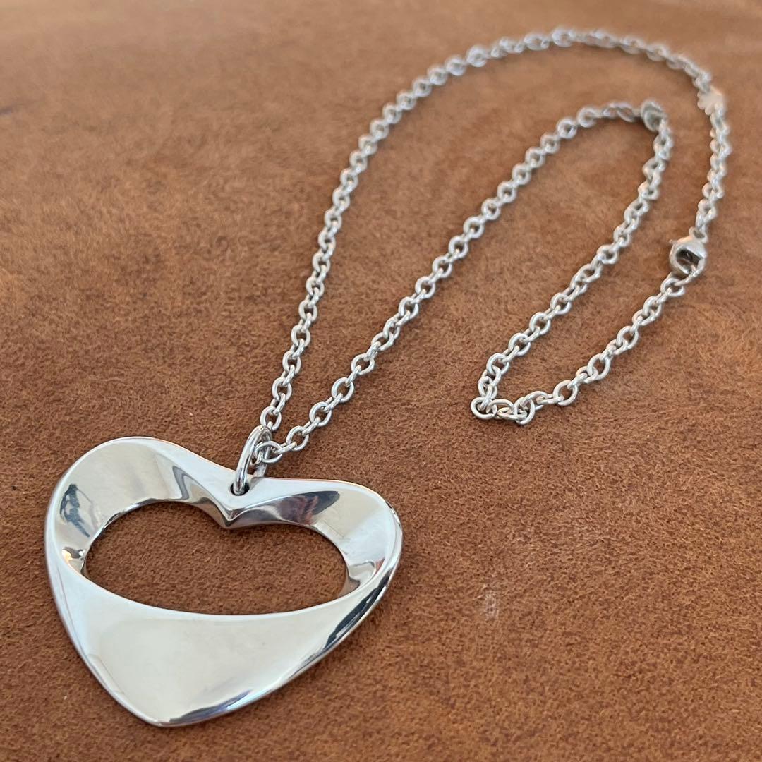 ジョージ ジェンセン ノルディックハート ペンダント ネックレス 152B