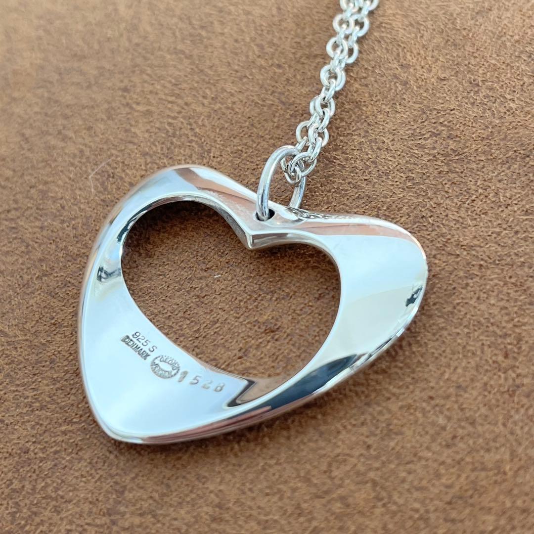 ジョージ ジェンセン ノルディックハート ペンダント ネックレス 152B