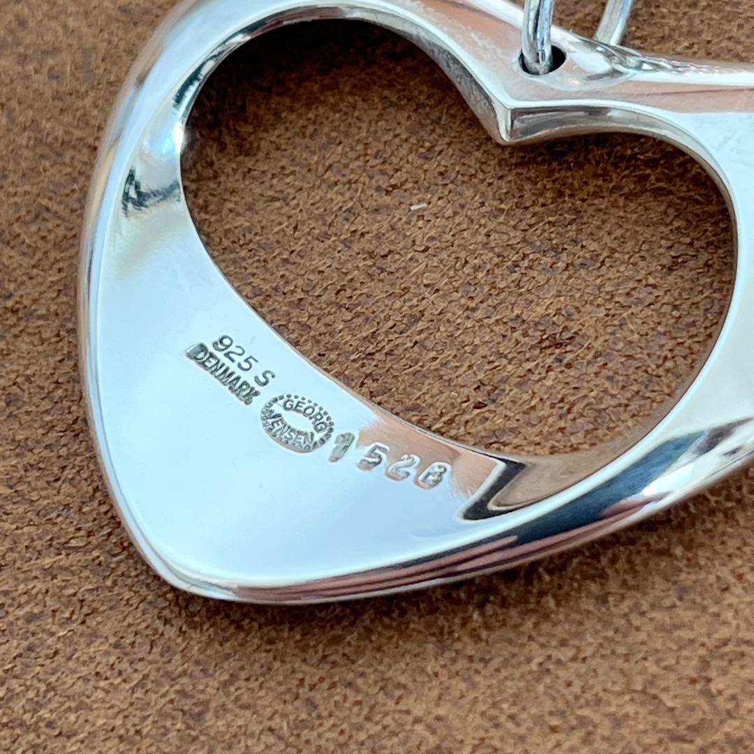 ジョージ ジェンセン ノルディックハート ペンダント ネックレス 152B
