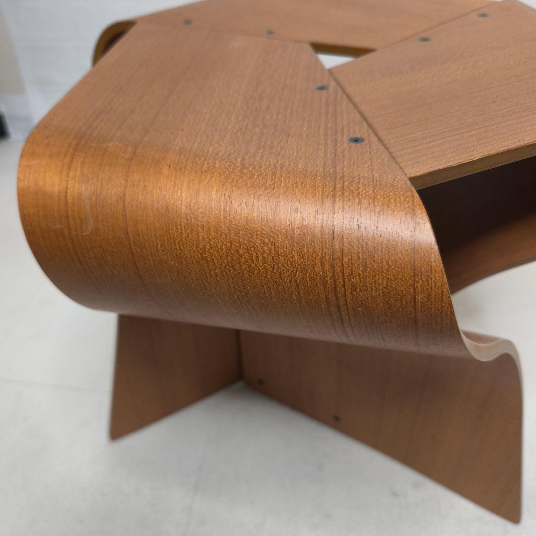 美品　マッシュルームスツール　天童木工