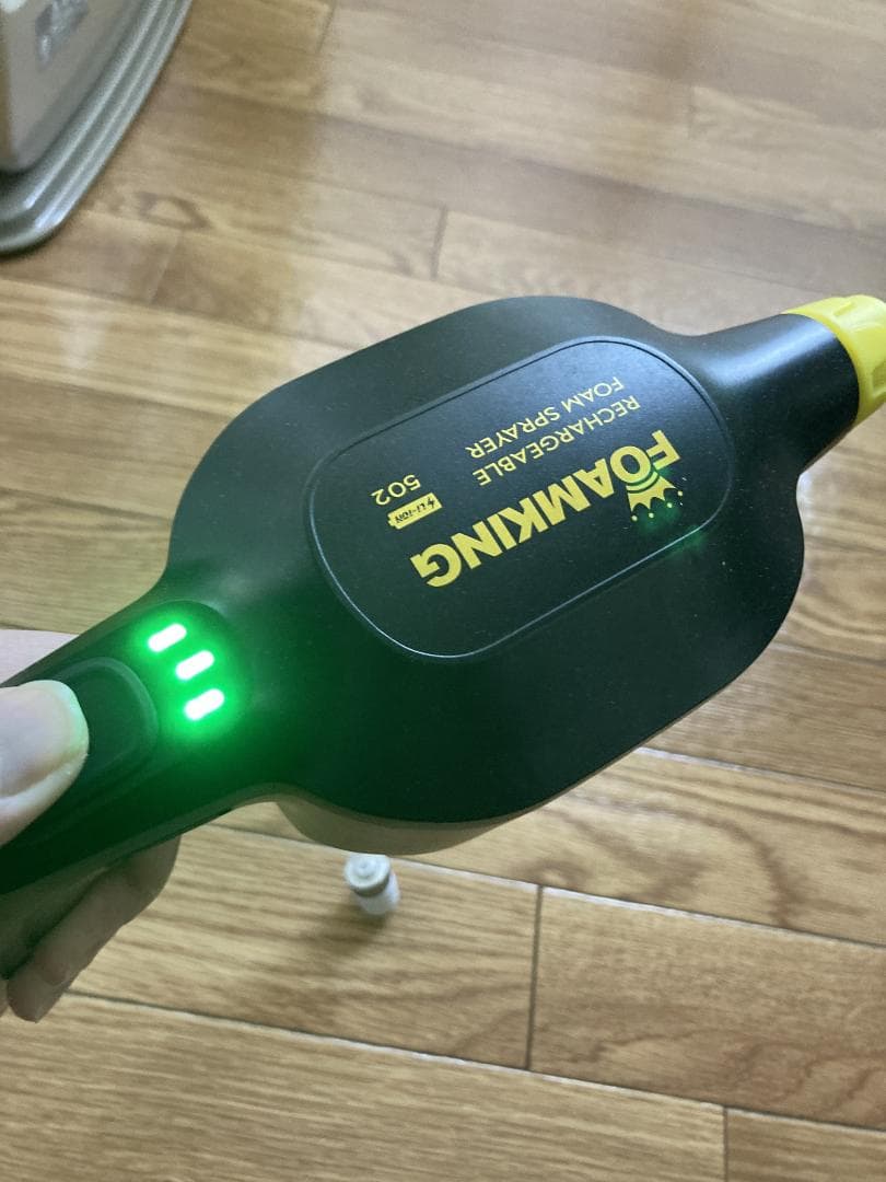 充電式電動フォームガン フォームキング FOAM KING ながら洗車