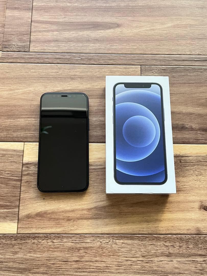 箱付き iPhone 12mini 256GB simフリー ブラック