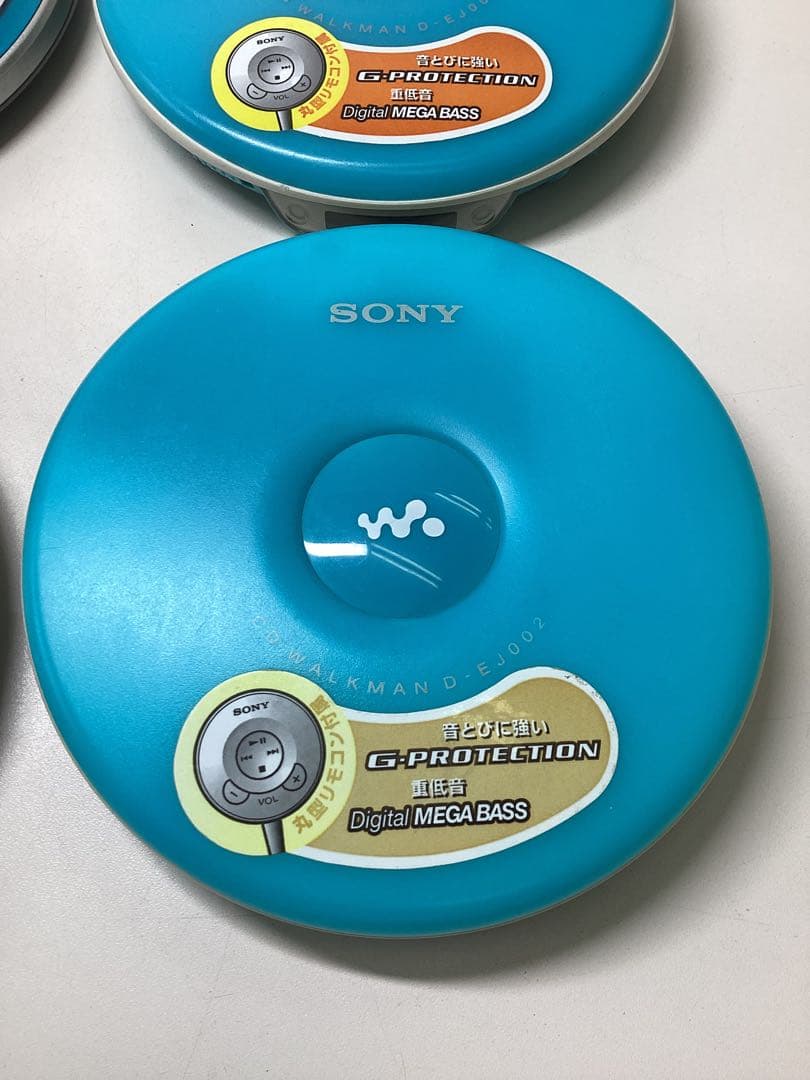 ば*こ様 SONY WALKMAN ポータブルCDプレーヤー 4台セット