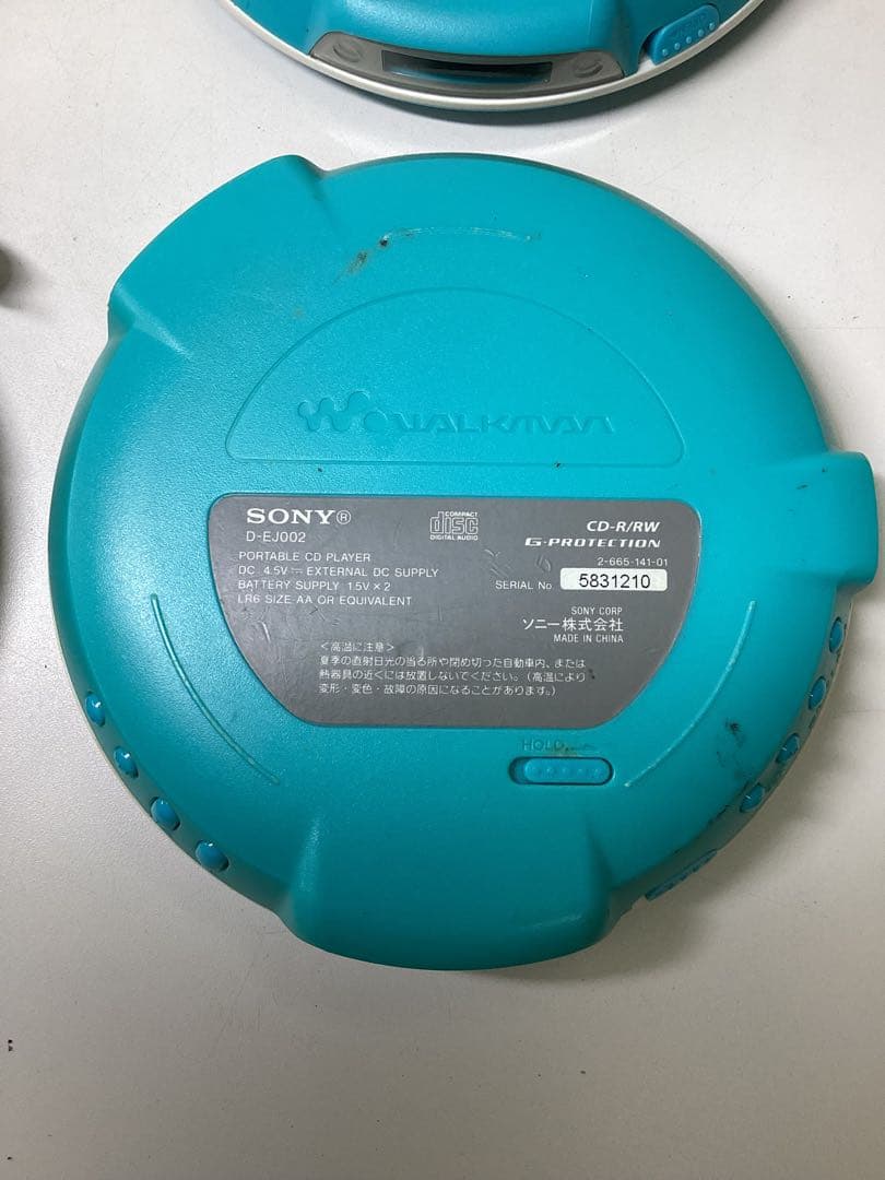 ば*こ様 SONY WALKMAN ポータブルCDプレーヤー 4台セット