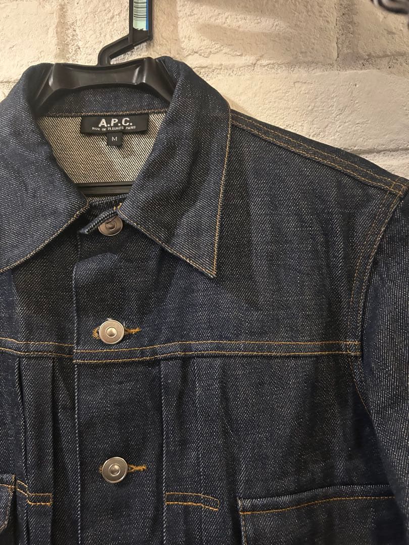 A.P.C. ダークデニムジャケット Mサイズ