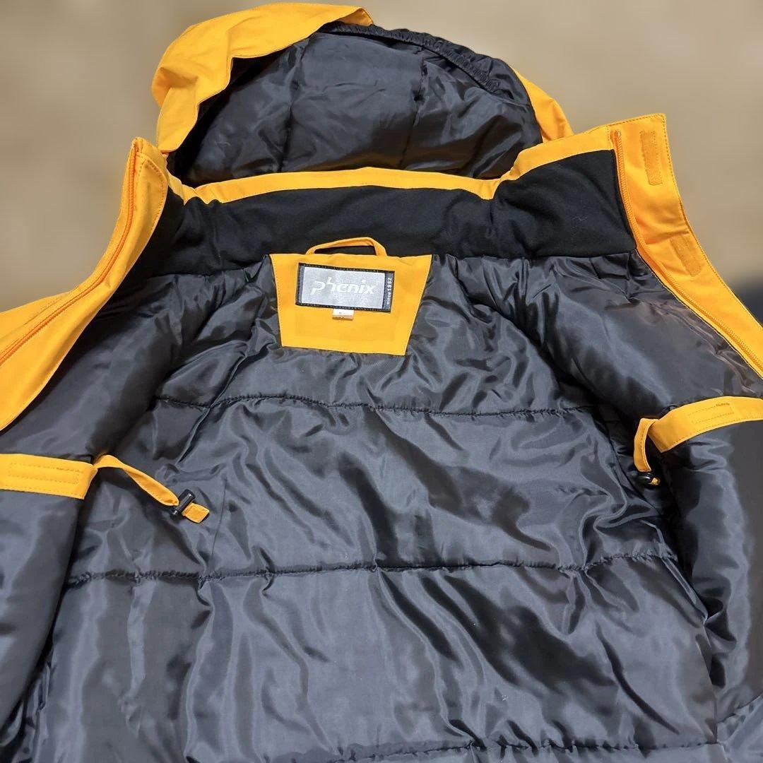 phenix 子ども用スキーウェアセット 140㎝ 美品！黒と黄色