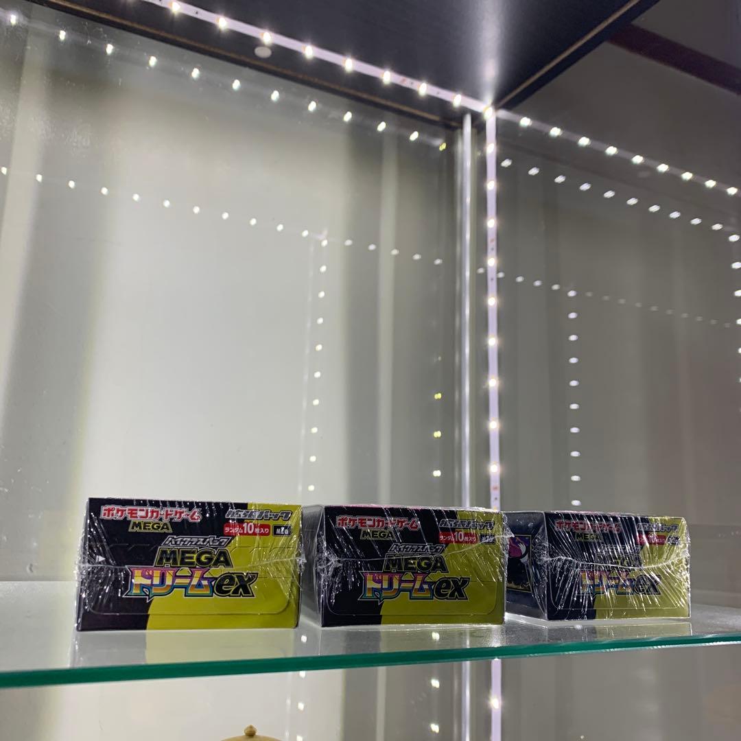 ポケカMEGAドリームEX 3BOX新品未開封シュリンクつき