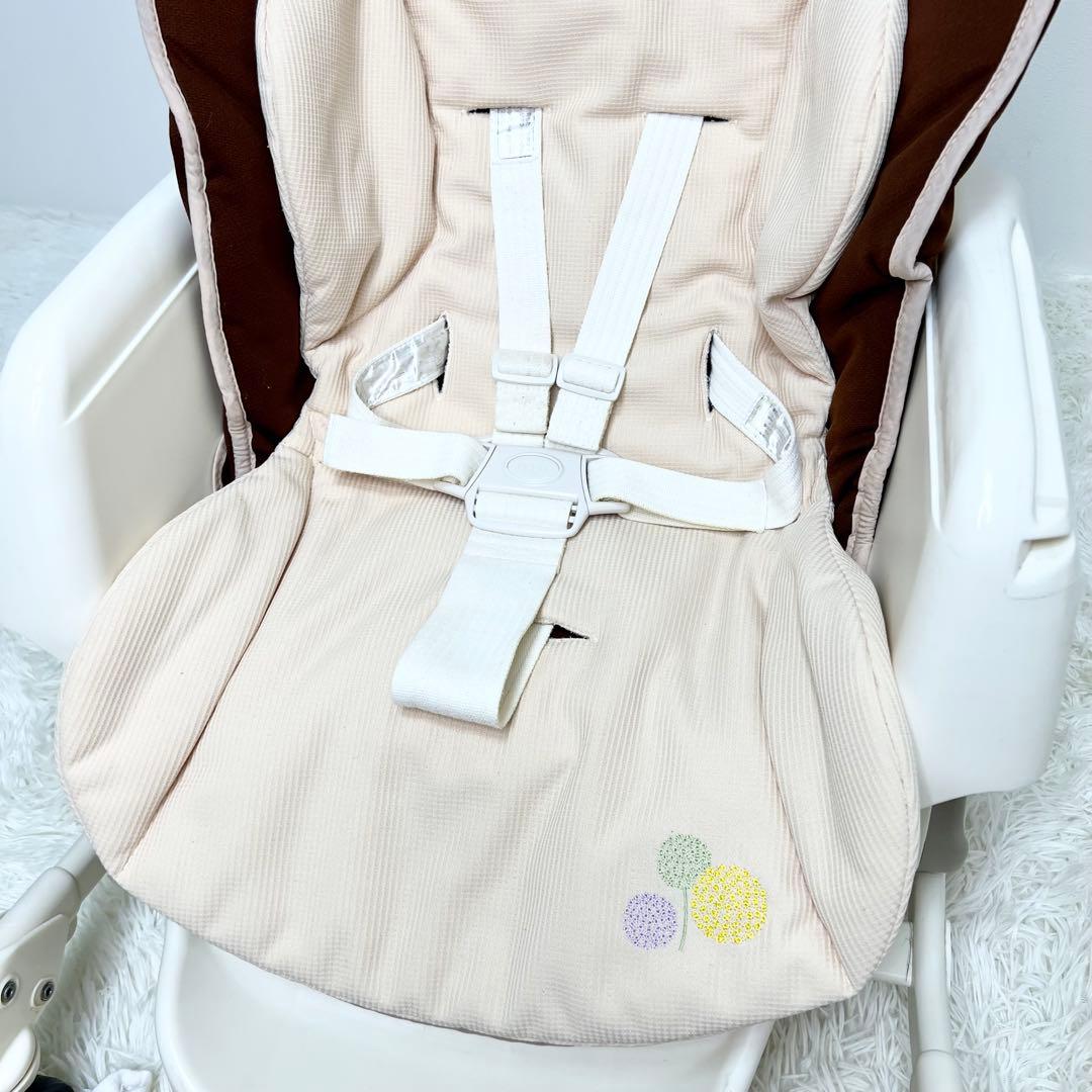 美品 Combi ルシエスAT 電動 ハイローチェア バウンサー ゆりかご