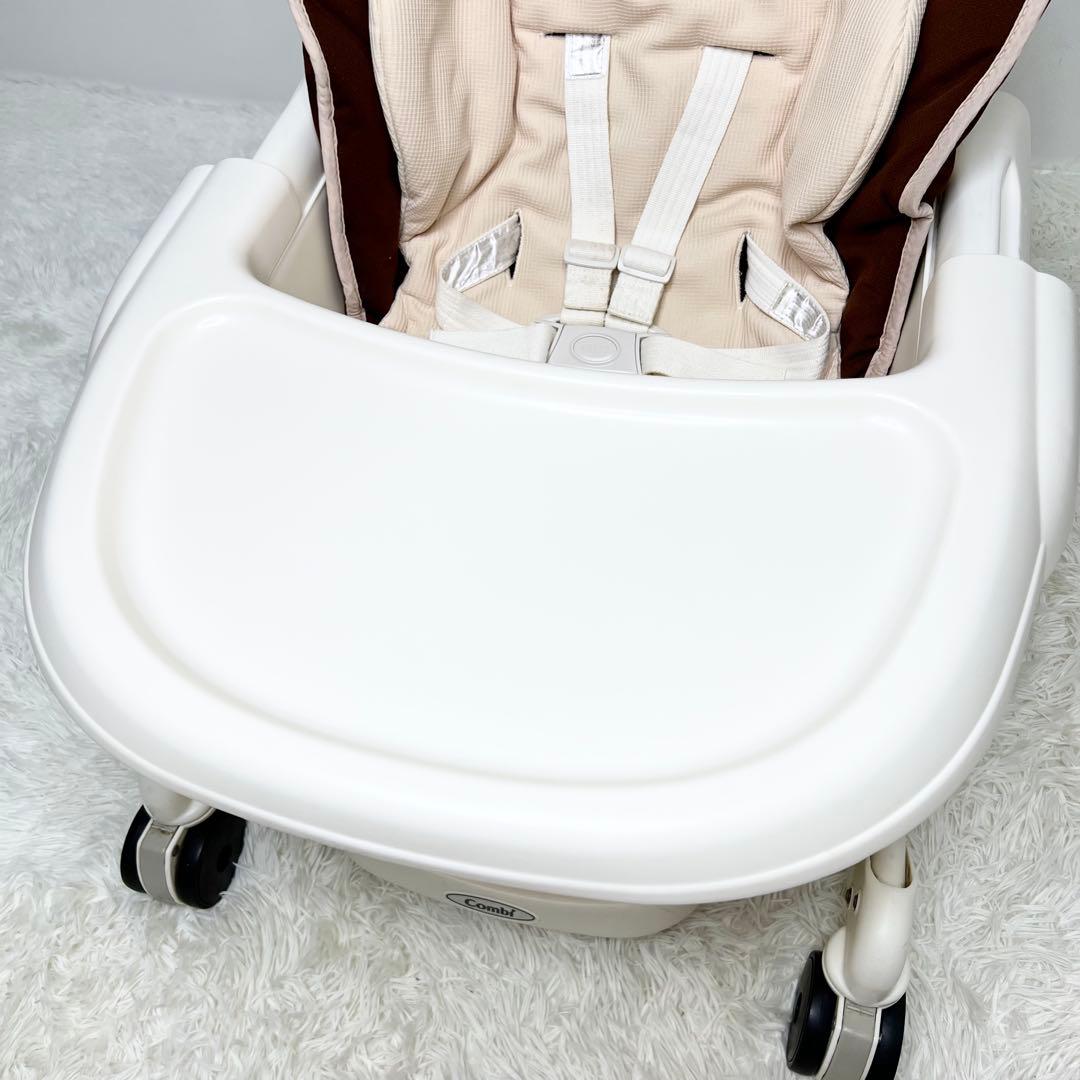 美品 Combi ルシエスAT 電動 ハイローチェア バウンサー ゆりかご