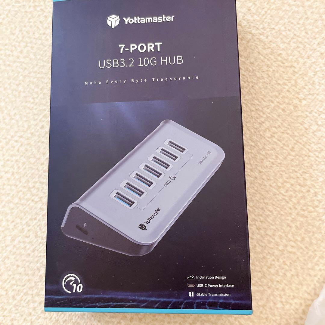 Yottamaster 7ポート USB データハブ Type C