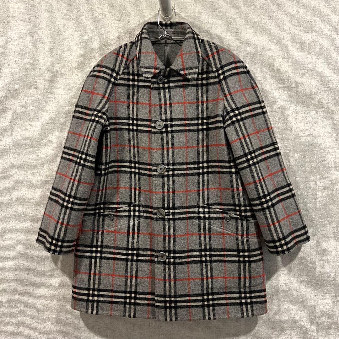 BURBERRY coat ウール素材 リバーシブルコート