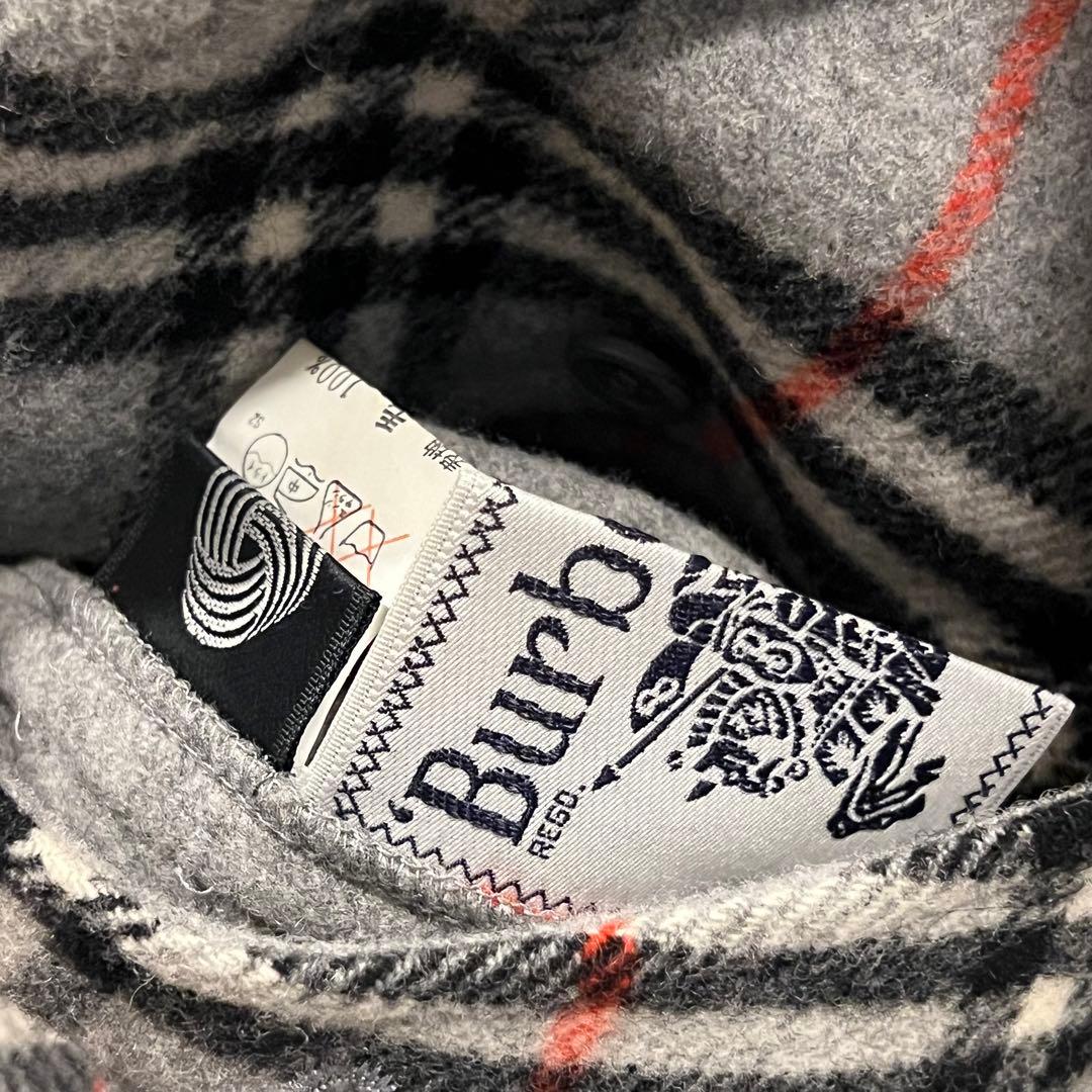 BURBERRY coat ウール素材 リバーシブルコート