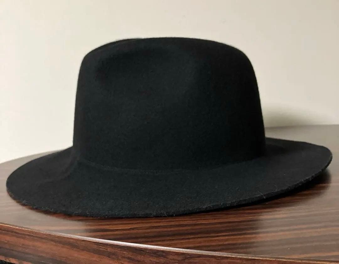 お*ぜ様 THE H.W.DOG&Co. トラベラーズハット ブラック　SIZE