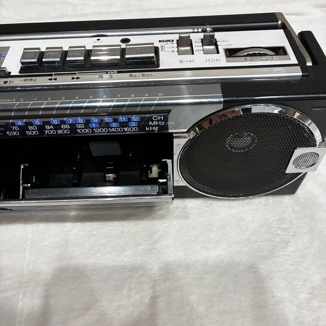 実働確認済 美品 SONY CFS-W80 ラジカセ 昭和 レトロ