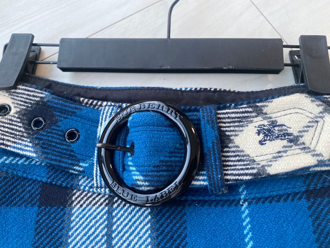 BURBERRY BLUE LABEL ノバチェック ウールキュロット 美品
