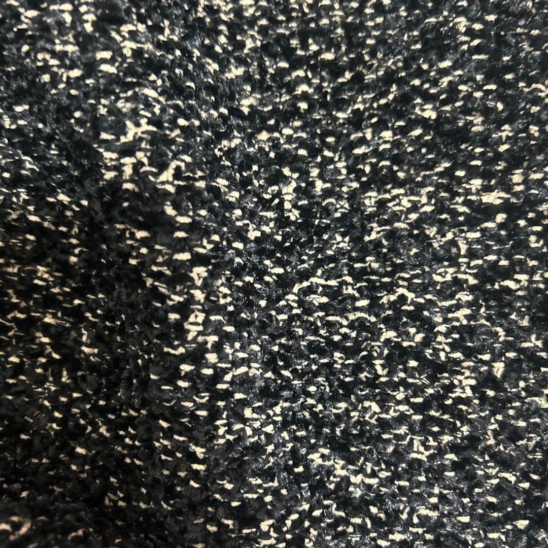 anuans フラッグヤーンツイードニットワンピース