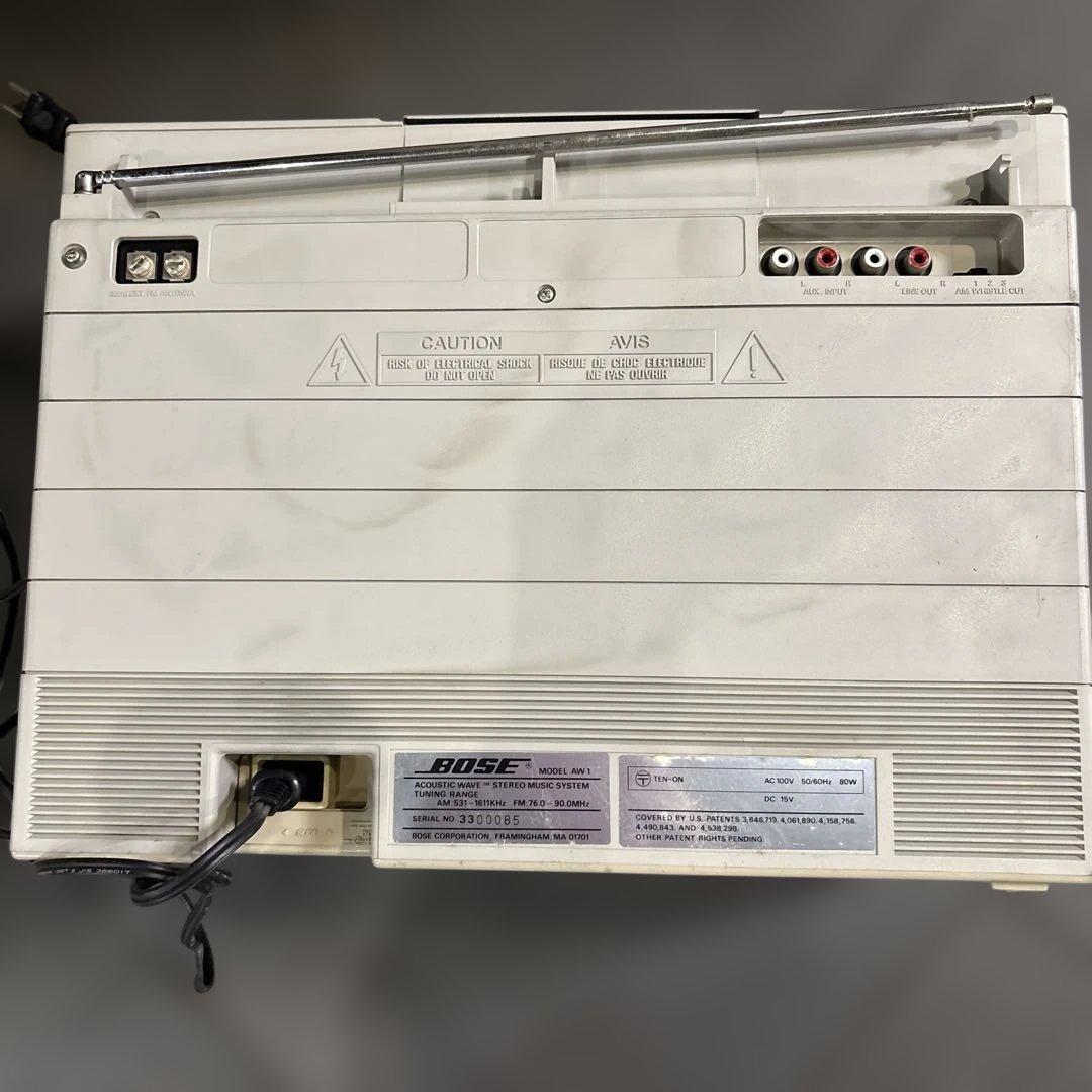BOSE‼️ラジオカセット‼️AW-1‼️ケース付き