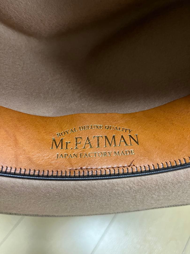 フェルトハット　Mr.FATMAN
