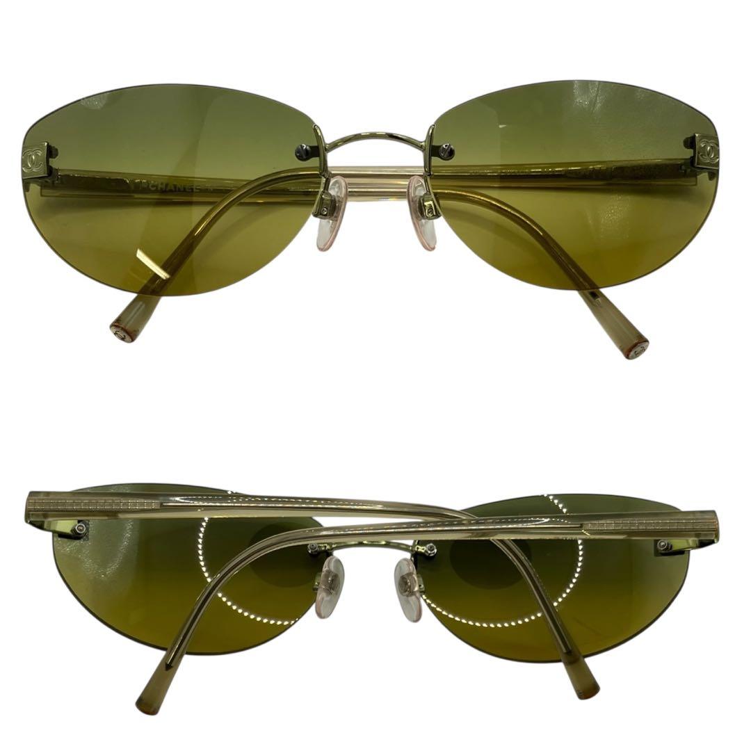 CHANEL サングラス アイウェア リムレス　フレームレス ココマーク グラデ