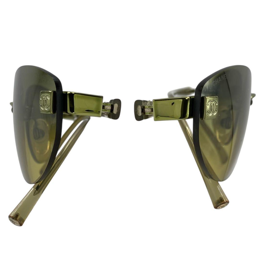 CHANEL サングラス アイウェア リムレス　フレームレス ココマーク グラデ