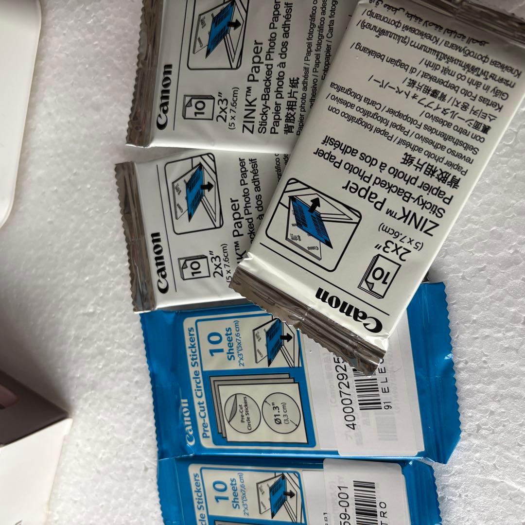 キャノンインスピックPV123 ミニプリンター　ポータブルプリンター