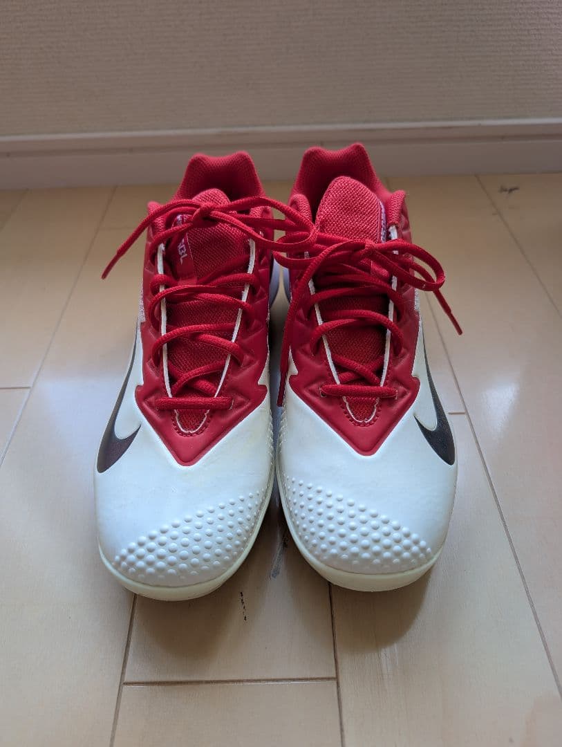 野球スパイクNike Vapor スパイクシューズ レッド/ホワイト